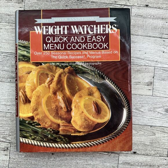 1987 Weight Watchers Quick Easy Menu Cookbook Recipes Cook Book‎ Cooking Vintage - Picture 14 of 16